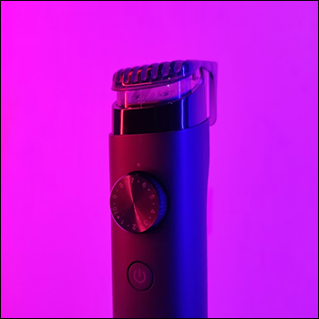 an electric razor in use Unsplash. https://unsplash.com/photos/purple-and-black-device-on-purple-surface-jajU4Awj4ko
.<br><audio controls src='audio/razor19.mp3'></audio>