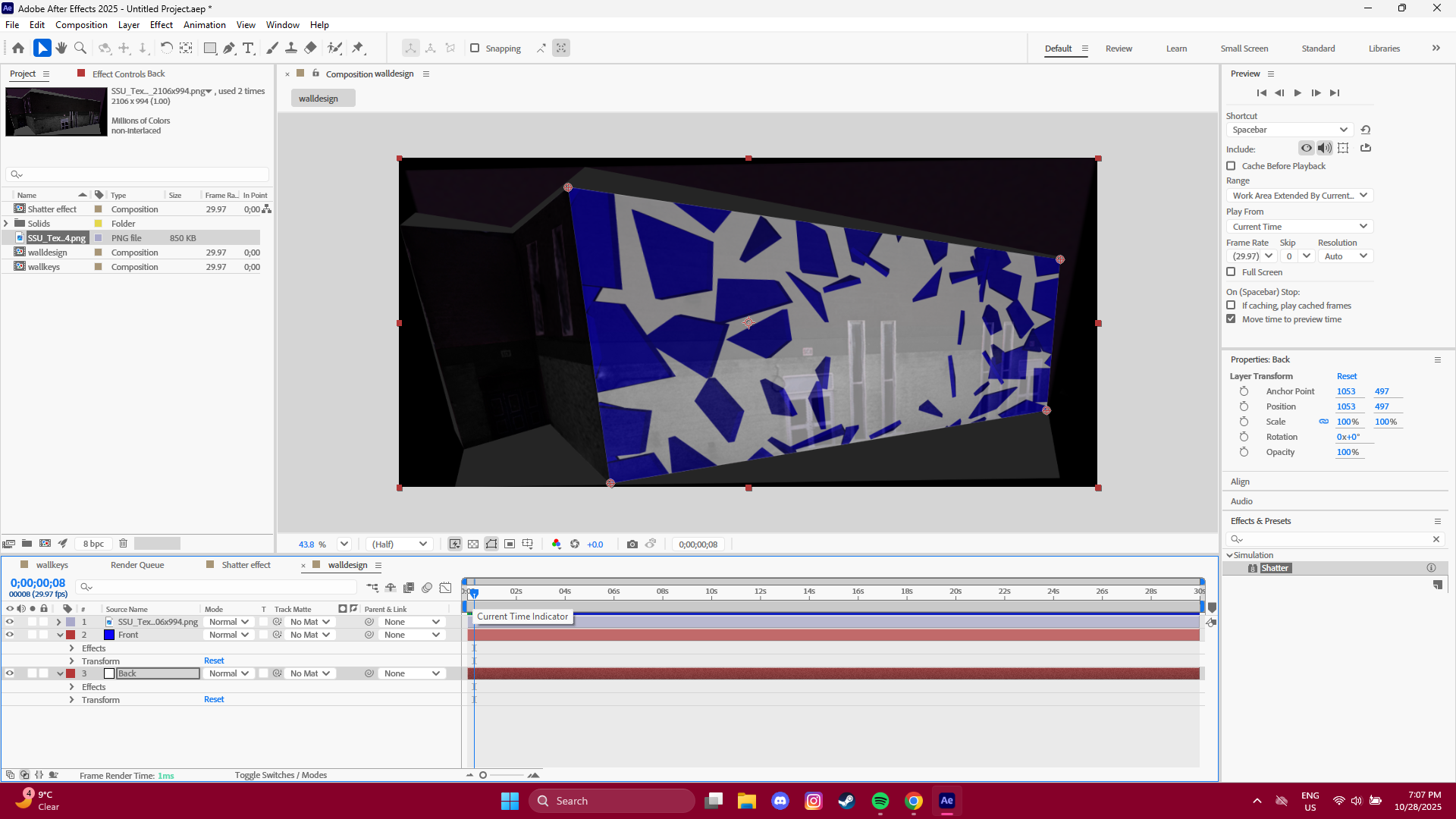 Progress on tutorial